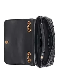 Lafayette Quilted Floral Shoulder Bag