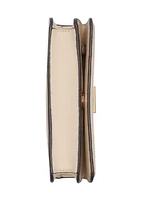 Kosette Straw Floral Shoulder Bag