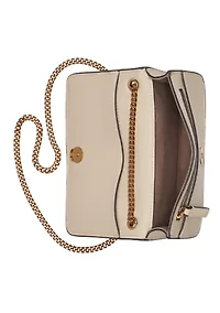 Kosette Straw Floral Shoulder Bag