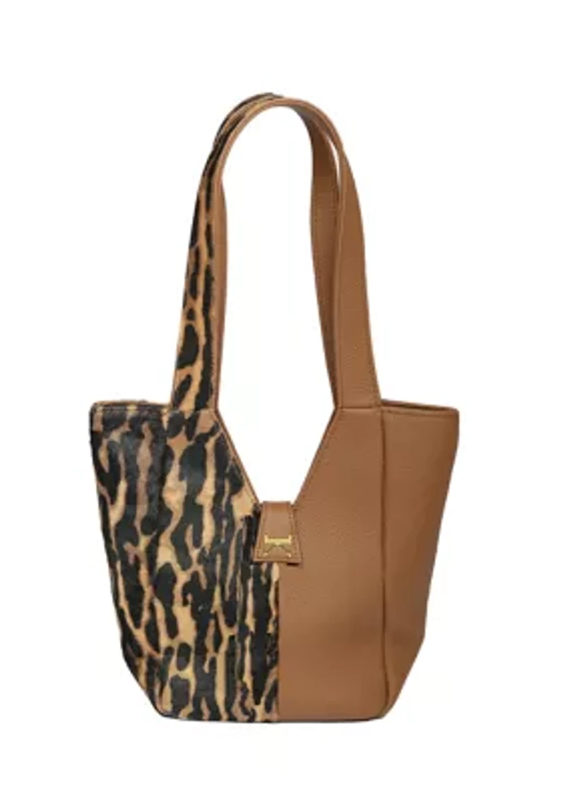 Leouna Leopard Tote
