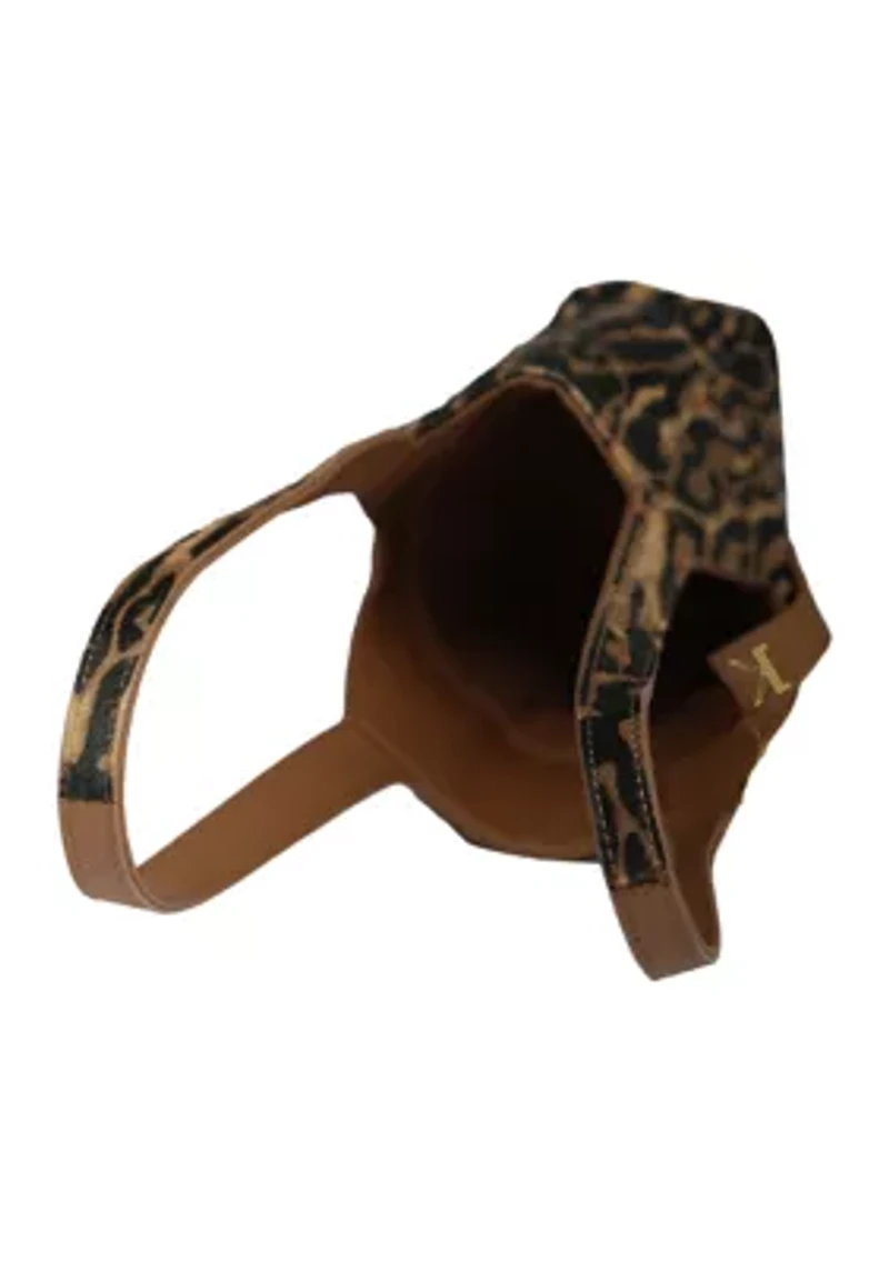 Leouna Leopard Tote