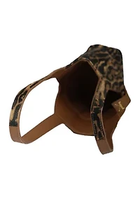 Leouna Leopard Tote 