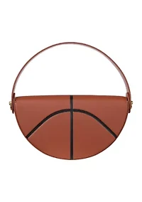 Basketball Half Moon Bag