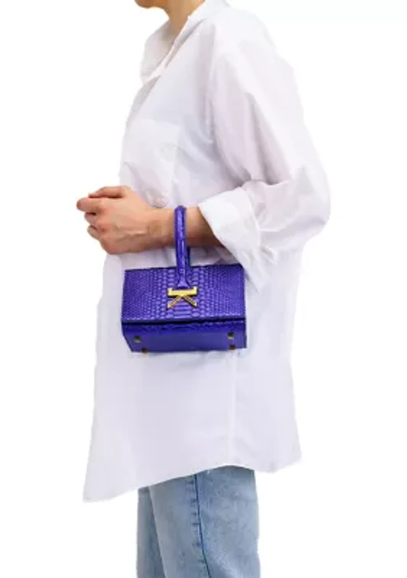 Lisa Python Mini Bag
