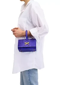 Lisa Python Mini Bag