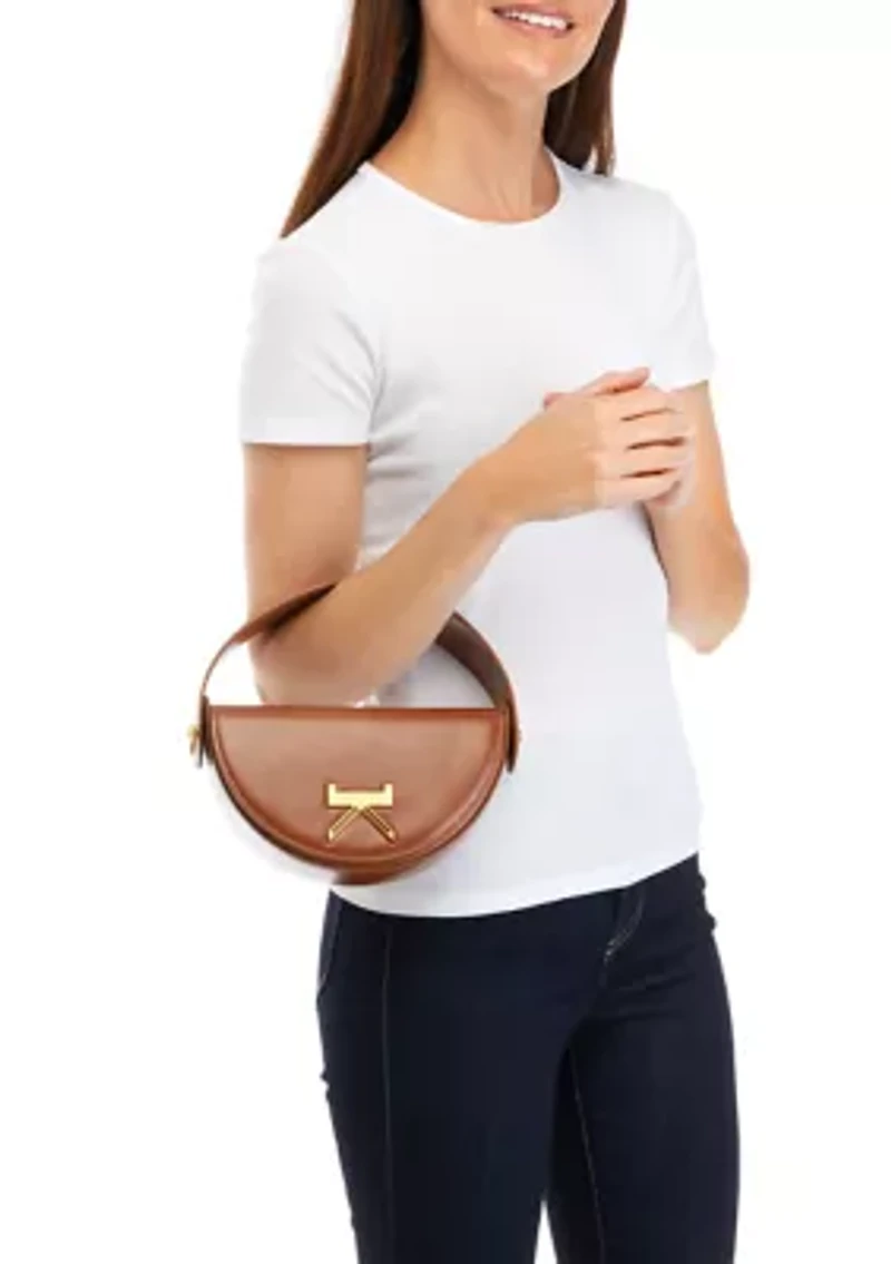 Elizabeth Petite Leather Crossbody 