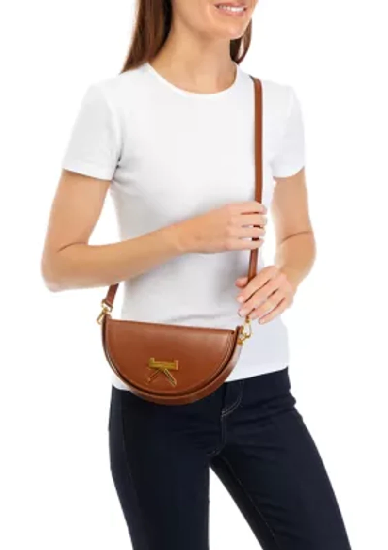 Elizabeth Petite Leather Crossbody 