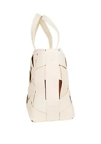 Bouid Woven Leather Medium Tote