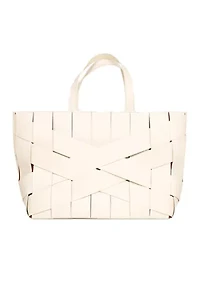 Bouid Woven Leather Small Tote