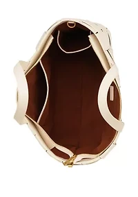 Bouid Woven Leather Small Tote