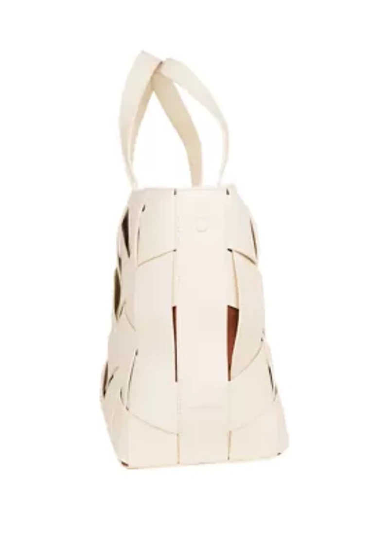 Bouid Woven Leather Small Tote