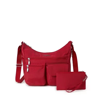 Everywhere bag with RFID wristlet