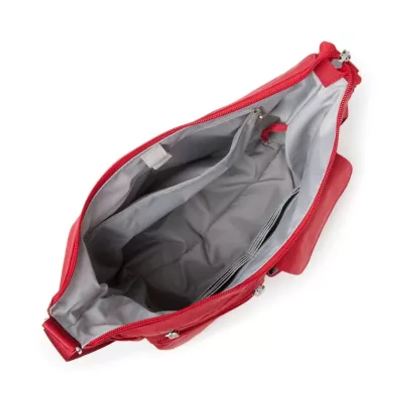Everywhere bag with RFID wristlet