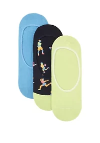 Game Printed Socks - Set of 3