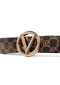 Giusy Monogram Gold Tone Belt 