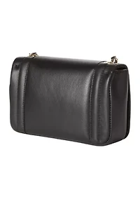 Beatriz Embossed Small Flap Crossbody