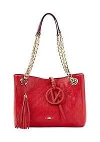 Luisa Medallion Shoulder Bag