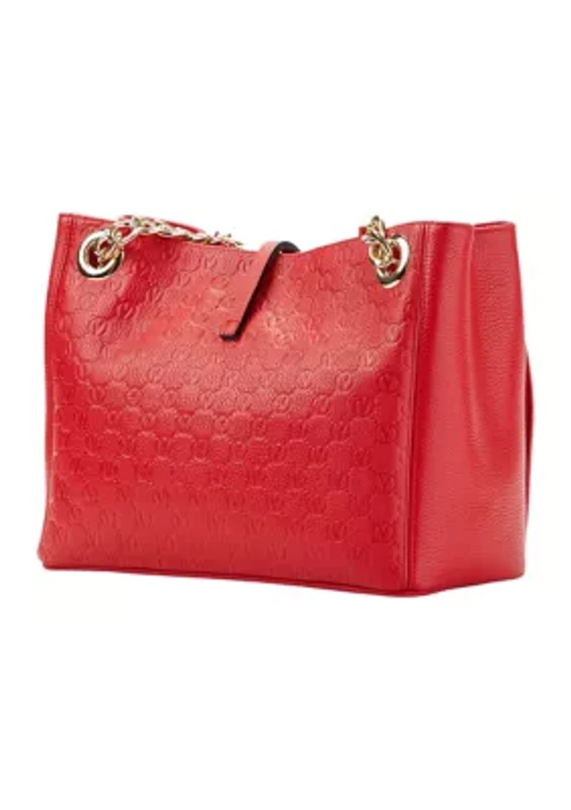Luisa Medallion Shoulder Bag