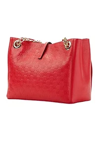 Luisa Medallion Shoulder Bag