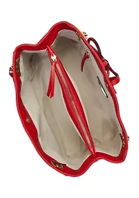 Luisa Medallion Shoulder Bag