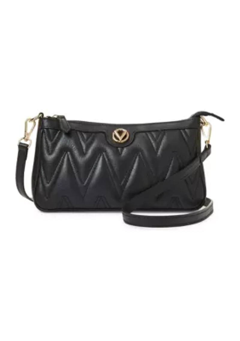 Jeanette Diamond Quilted Shoulder Bag