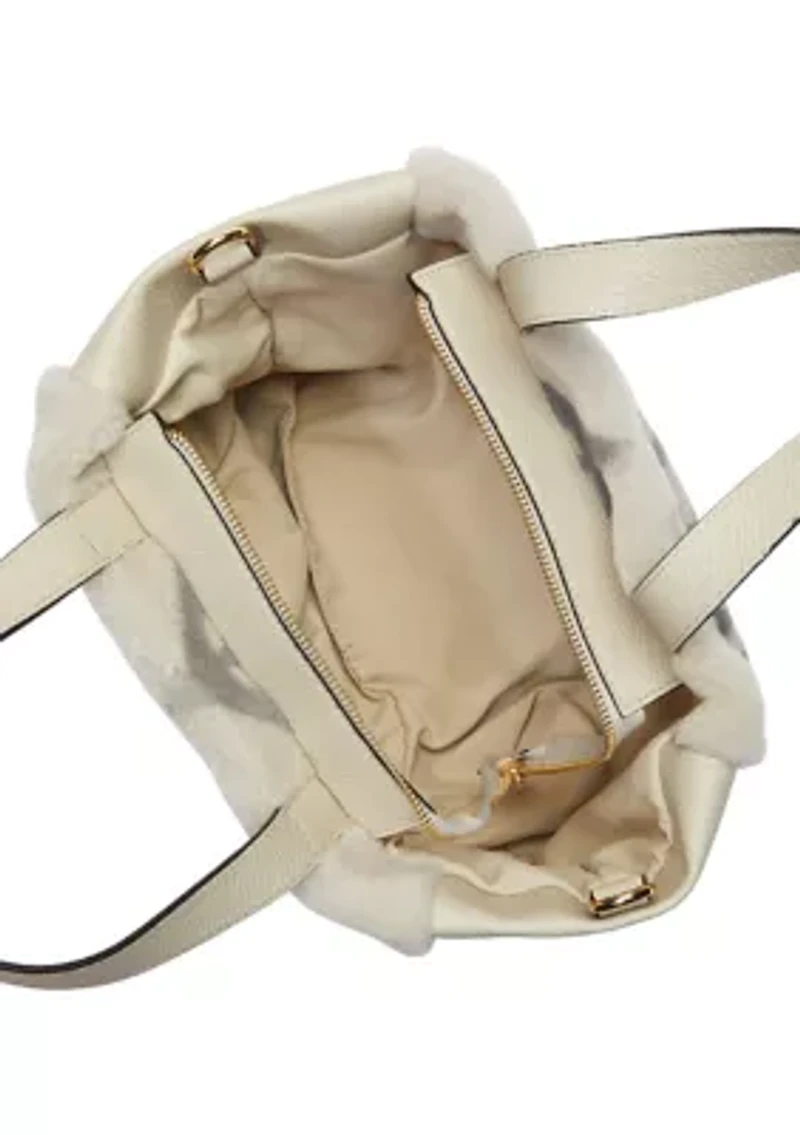 Aspen Shearling Tote