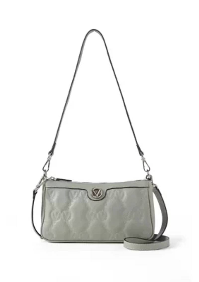 Jeanette Monogram Matelasse Crossbody