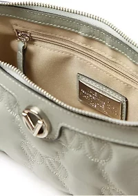 Jeanette Monogram Matelasse Crossbody