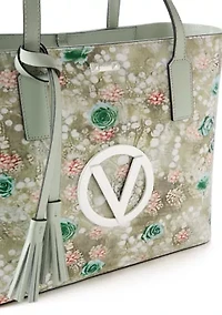 Soho Pearl Blossoms Tote Bag
