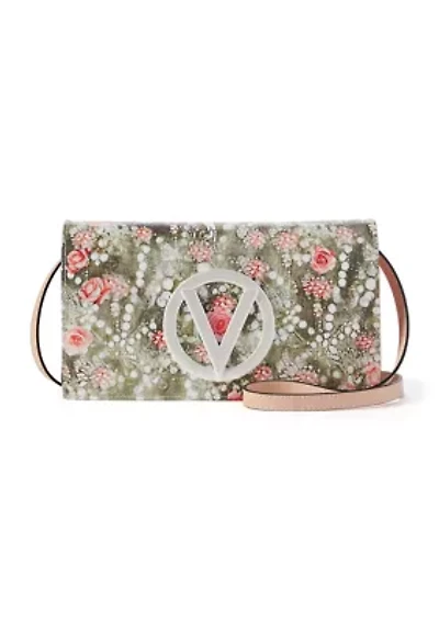 Lena Pearl Blossoms Crossbody Bag