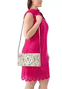 Lena Pearl Blossoms Crossbody Bag