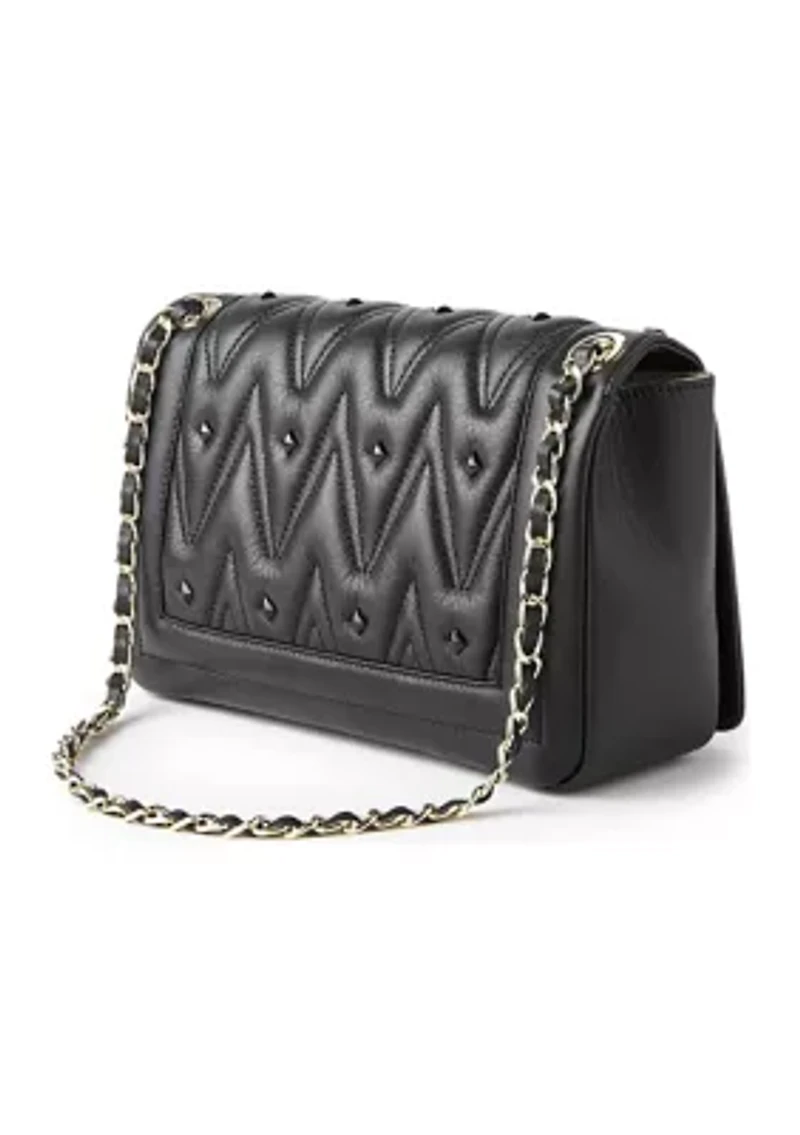Alice Diamond Flap Shoulder Bag  