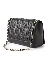 Alice Diamond Flap Shoulder Bag  