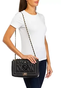 Alice Diamond Flap Shoulder Bag  