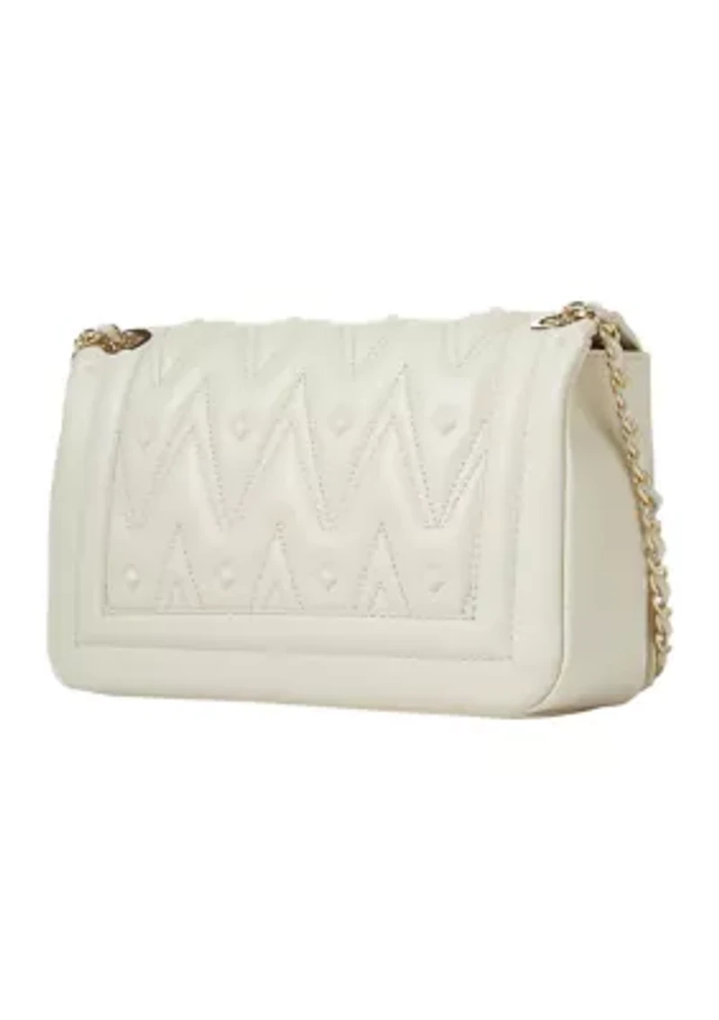 Alice Diamond Quilted Flap Crossbody 