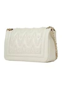 Alice Diamond Quilted Flap Crossbody 