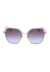 Metal Geometric Sunglasses
