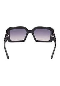 Plastic Rectangular Sunglasses