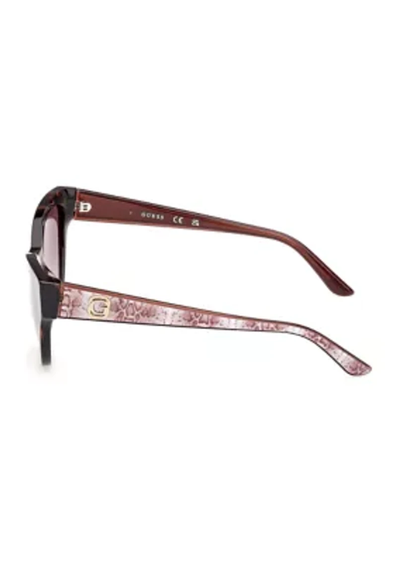 Plastic Cat Eye Sunglasses