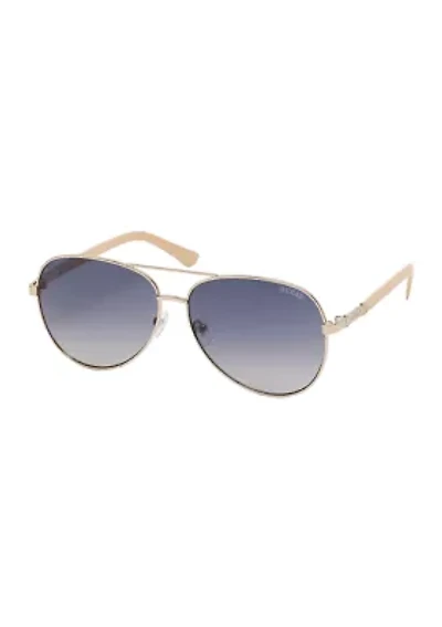 Aviator Metal Sunglasses