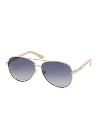 Aviator Metal Sunglasses