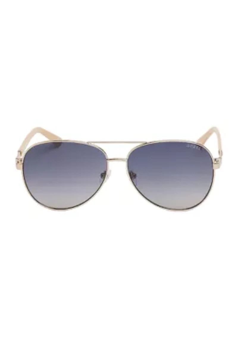 Aviator Metal Sunglasses
