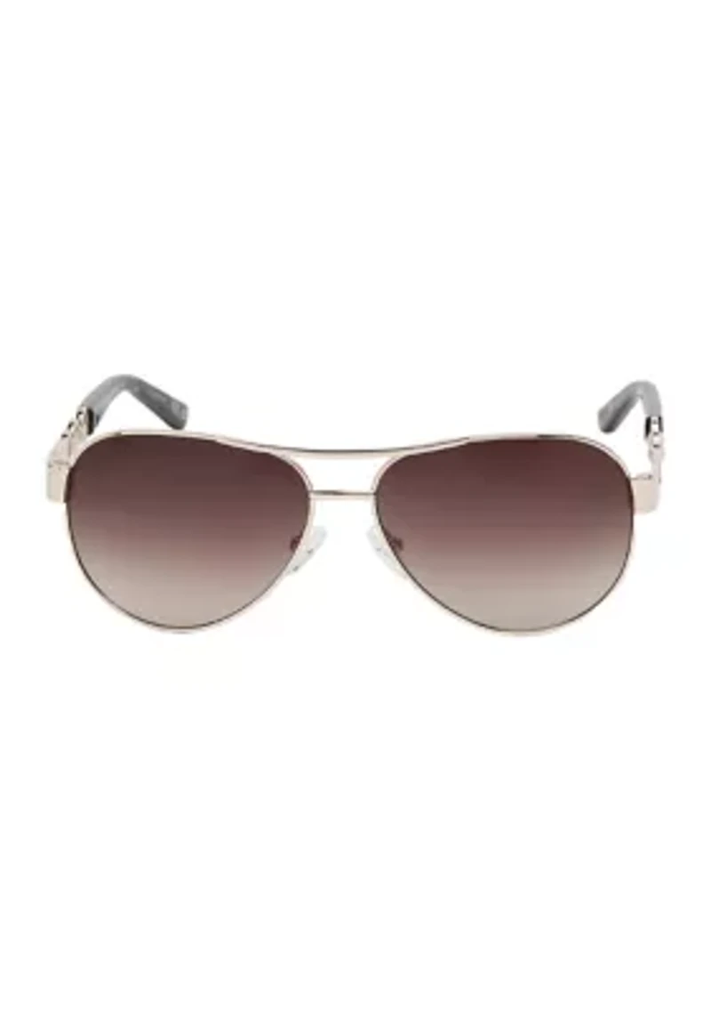 Aviator Metal Sunglasses