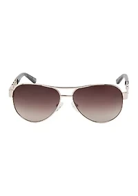 Aviator Metal Sunglasses
