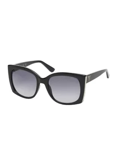 Oval Plastic Sunglasses