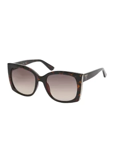 Oval Plastic Sunglasses