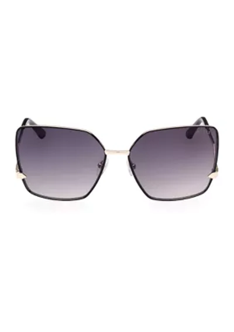 Butterfly Frame Metal Sunglasses