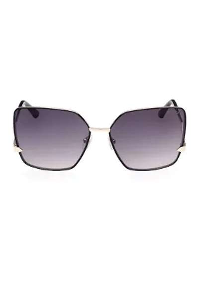 Butterfly Frame Metal Sunglasses