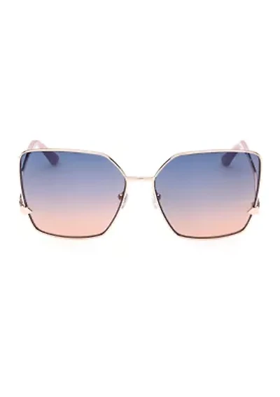 Rectangle Plastic Sunglasses