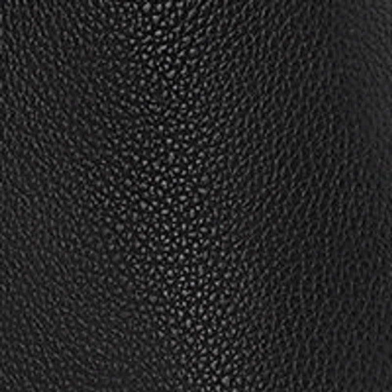 Deco Pebbled Leather Shoulder Bag